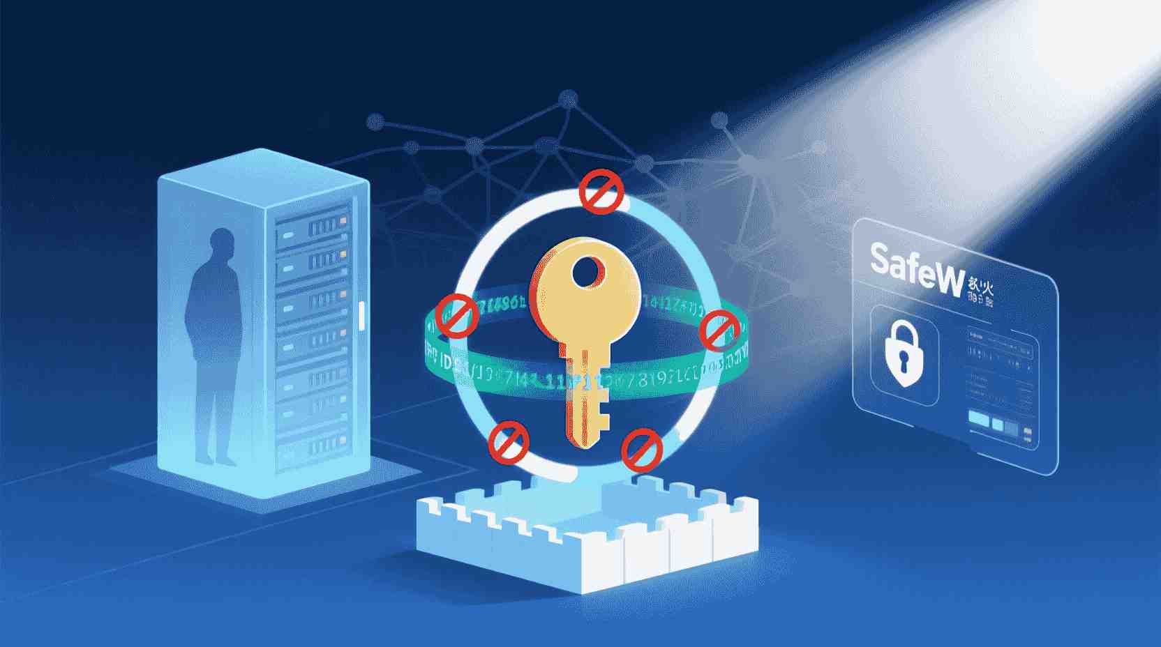 我们来探讨一下，在 SafeW 中为密钥设置 IP 白名单的原因。